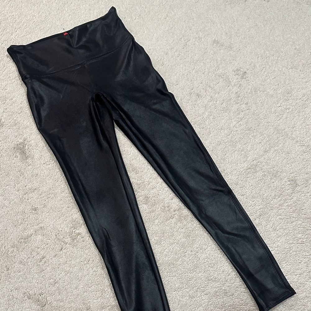 Spanx faux leather Leggings